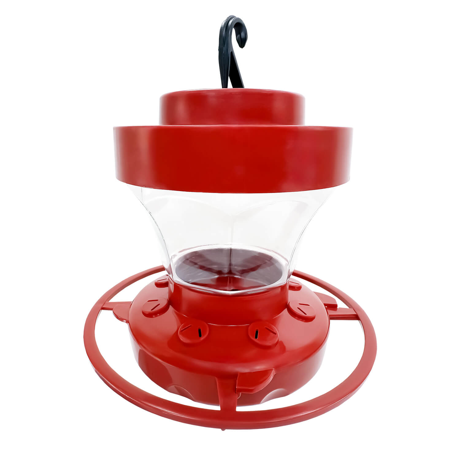 Garden Decoration Hand-Blown Glass Hummingbird Feeder - Ant & Bee